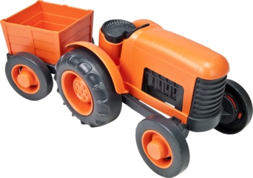 Green Toys Tractor Oranje